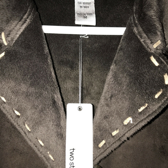 NWT Two Star Dog Machine Wash Chocolate Jacket M - Picture 3 of 6